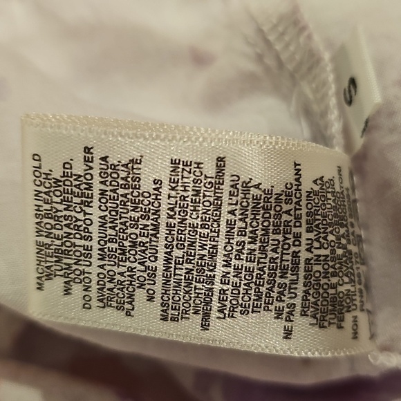 Anthropologie Cloth & Stone Splatter Print V-Neck LS Blouse Sz S EUC - Picture 9 of 13